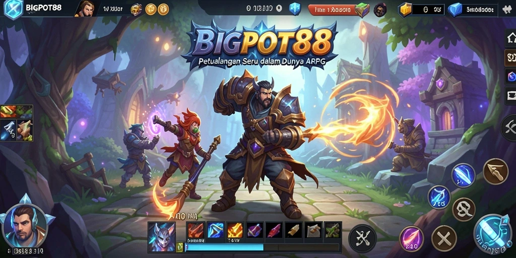 Tampilan gameplay <strong>BIGPOT88</strong> yang seru dan grafis menawan.