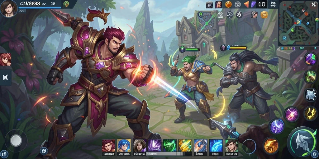 Tampilan menarik dari gameplay <strong>CW8888</strong> yang penuh aksi.
