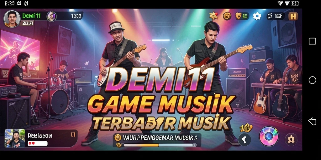 Screenshot utama DEMI11 menampilkan gameplay interaktif yang seru.