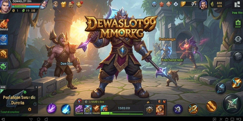 Tampilan gameplay menarik dari DEWASLOT99 yang menunjukkan pertarungan seru.