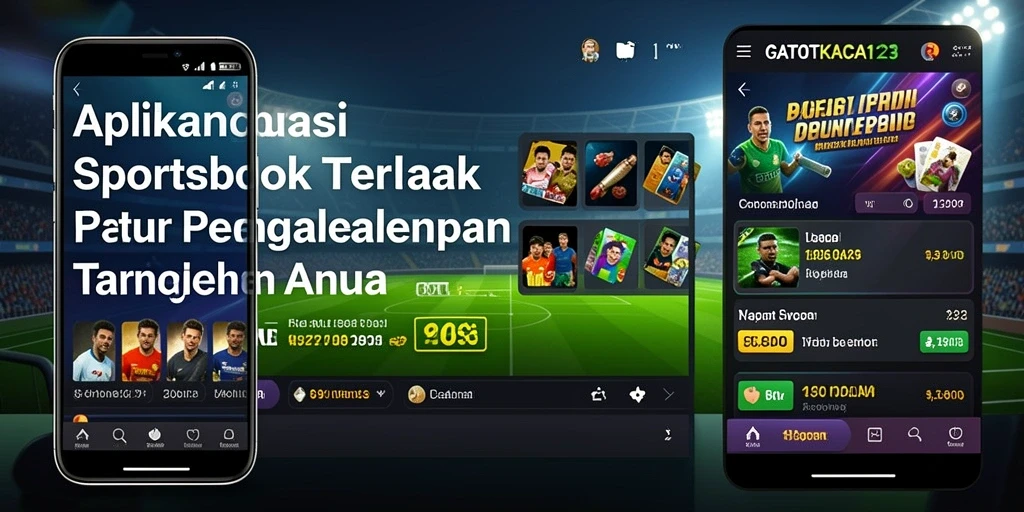 Tampilan interaktif gameplay dalam GATOTKACA123 untuk taruhan olahraga.