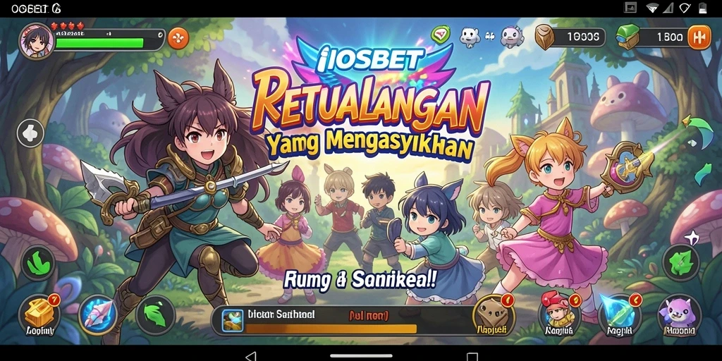 Tampilan gameplay Anime yang menarik di IOSBET.