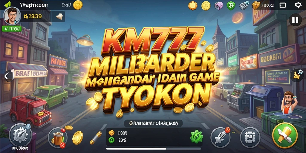 Tampilan antarmuka gameplay KM777 yang menarik dan interaktif.