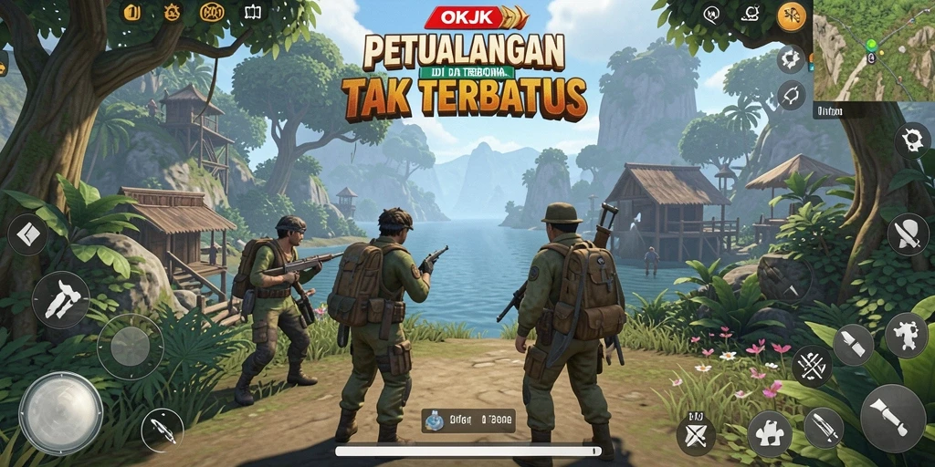 Gameplay Open World yang menakjubkan dan dinamis dari OKJK.