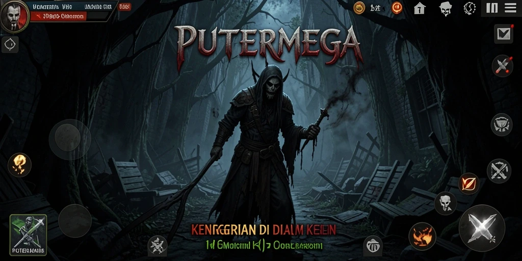 Screenshot menampilkan momen menegangkan dalam gameplay PUTERMEGA.