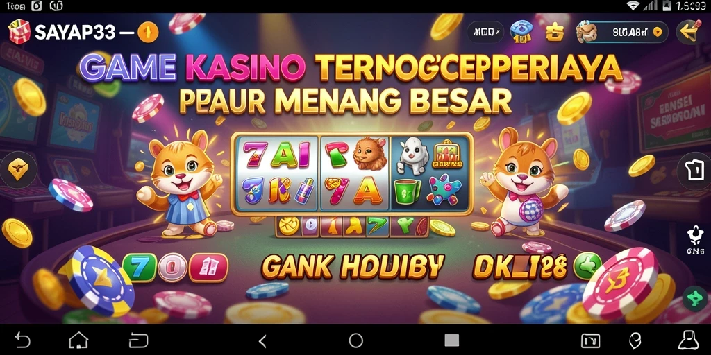 Screenshot gameplay SAYAP33 menunjukkan aksi seru dalam permainan Kasino.