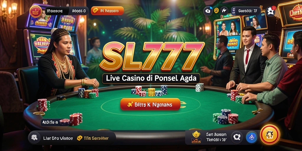 Gameplay mendebarkan di SL777 dengan dealer langsung.