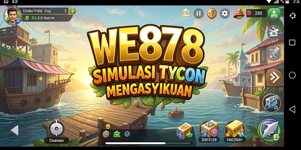 Tampilan menarik dari gameplay WE878 yang penuh strategi.